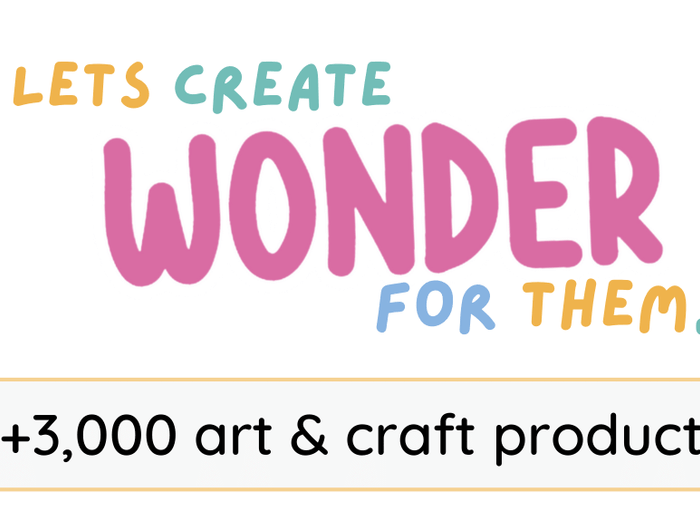creative kids voucher school supplies art packs posca canvas beads craft kit faber-castell
