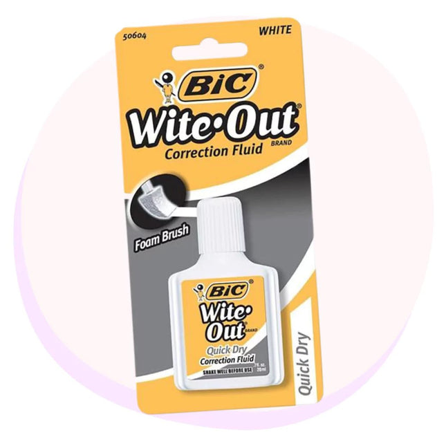 Bic Wite-Out Correction Fluid 20mL