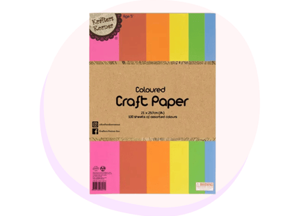 A4 Craft Paper Colour Construction Paper Pad