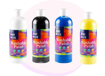 Washable Classroom Paint 400ml, art supplies, bulk paint