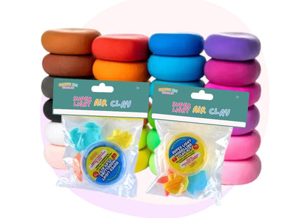 Super Light Air Modelling Clay with Molds