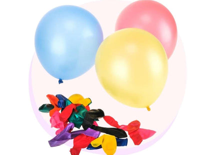 coloured balloons 