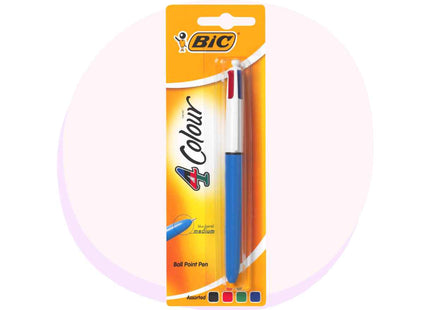 Bic 4 Color Ballpoint Pen Retractable | Writing Pens | Ballpoints