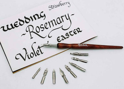 Calligraphy Dip Pen Set Signature 10pc