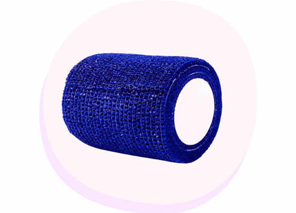 Cohesive Self-Adherent Elastic Compression Bandage 7cm x 4m - Blue