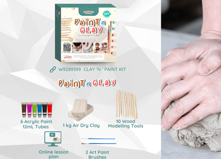 Clay N Paint Kit | Creative Kits