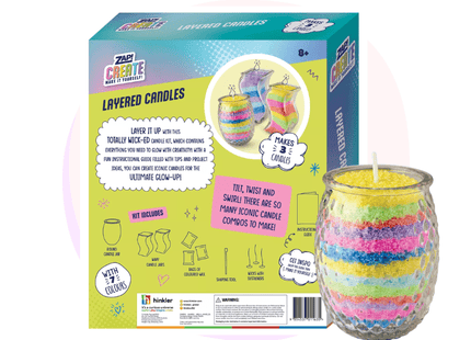 Candle Making Colouful Layers Craft Kit