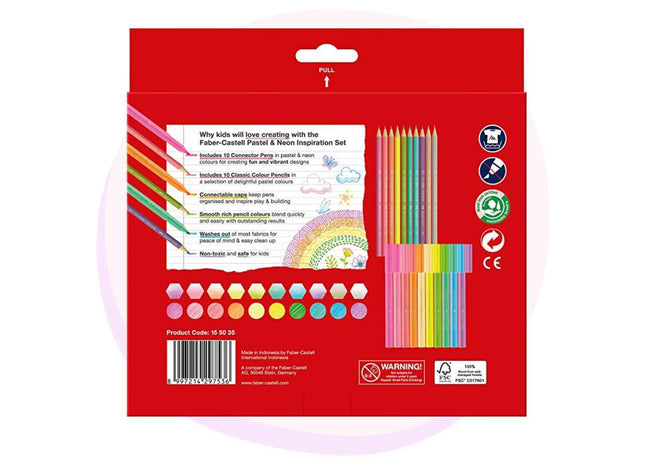 Faber Castell Pastel & Neon 20 pack