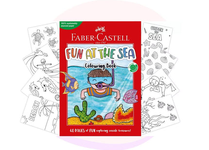 Faber Castell Colouring Book A4 - Under the Sea Colouring