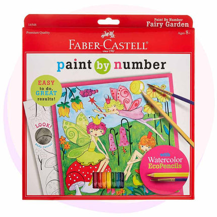 Faber Castell Paint By Numbers (Fairy Garden)
