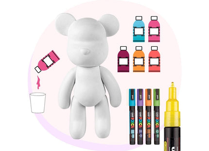 Fluid Art Bear DIY Posca Kit | Creative Kit