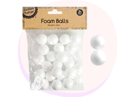 Foam Balls Craft 24 Pack