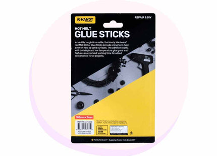 Glue Gun Refilll Sticks Glitter 10W 100mm x 7mm 20 Refills