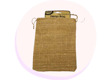 Gift Bags cotton hemp natural