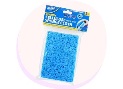 Multi Purpose Cellulose Sponges 3 Pack
