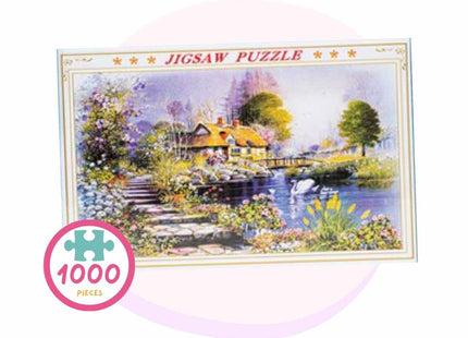 Puzzle Jigsaw Country Cottage 1000pc