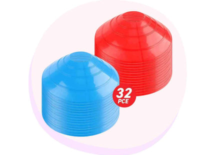 Training Sports Marker Cones Domes  32 Pack