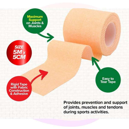 Sports Strapping Tape 5m Roll