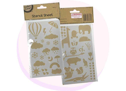 Stencils for Colouring, Scrapbooking & Cardmaking