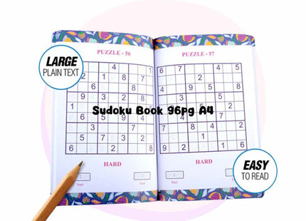 Sudoku Book 96pg A5