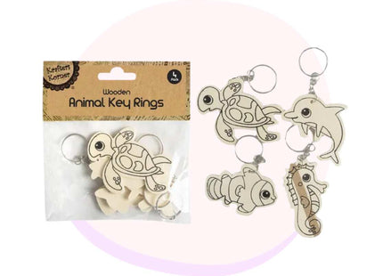 Sea animal key rings